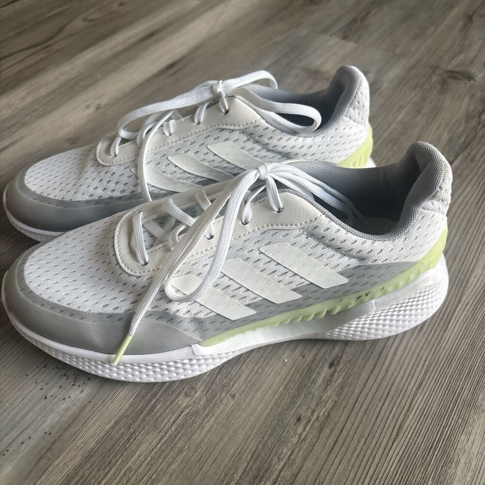 Adidas Women's Summervent Bounce Golf Shoes White/Almost Lime Size 9